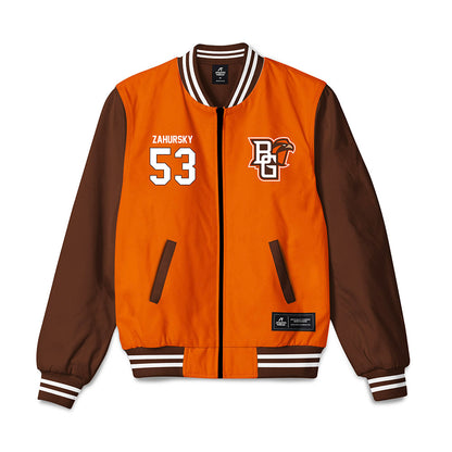 BGSU - NCAA Football : Masyn zahursky - Bomber Jacket-0