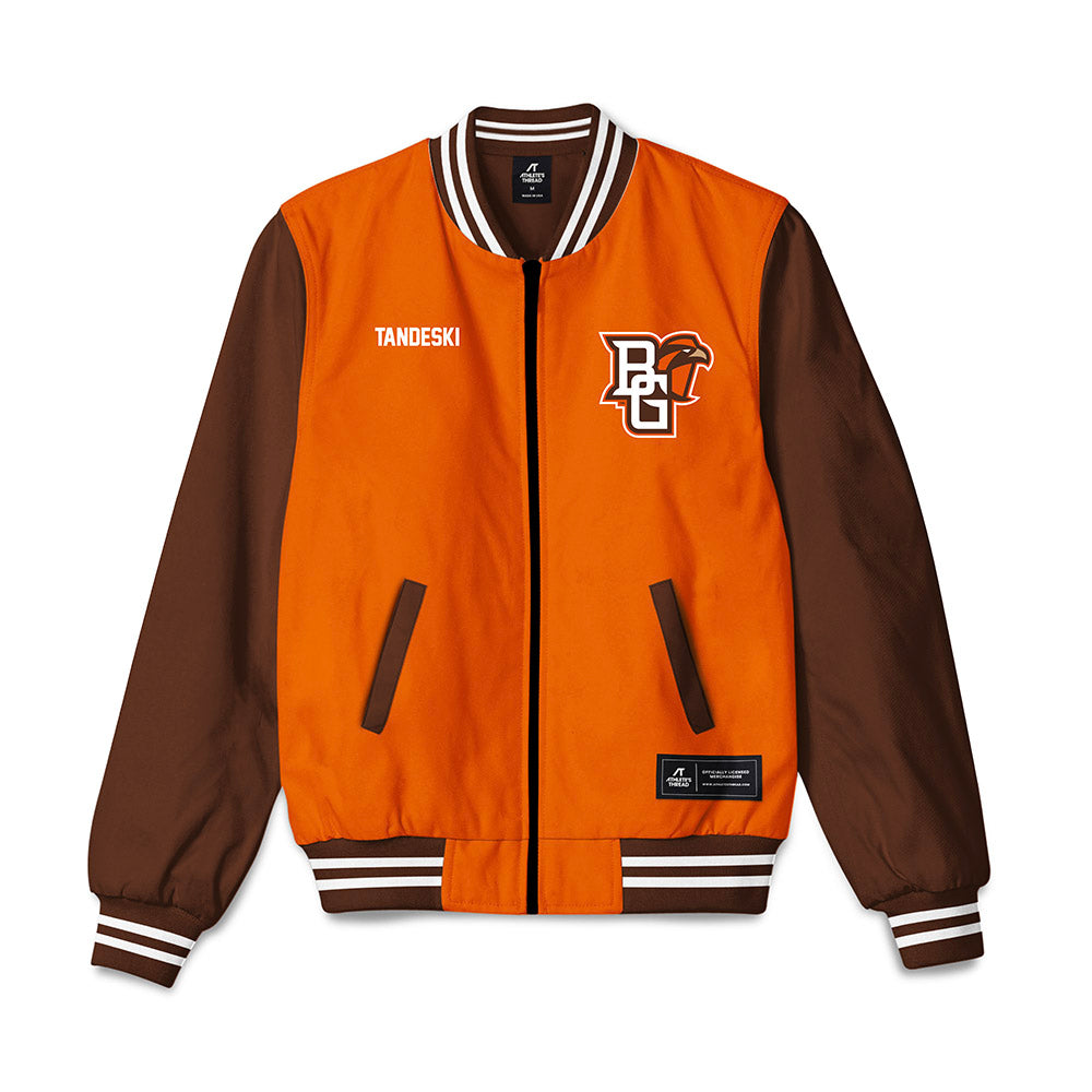 BGSU - NCAA Women's Gymnastics : Addie Tandeski - Bomber Jacket-0