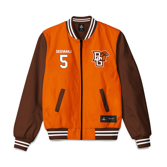 BGSU - NCAA Men's Basketball : Christian Dedivanaj - Bomber Jacket-0