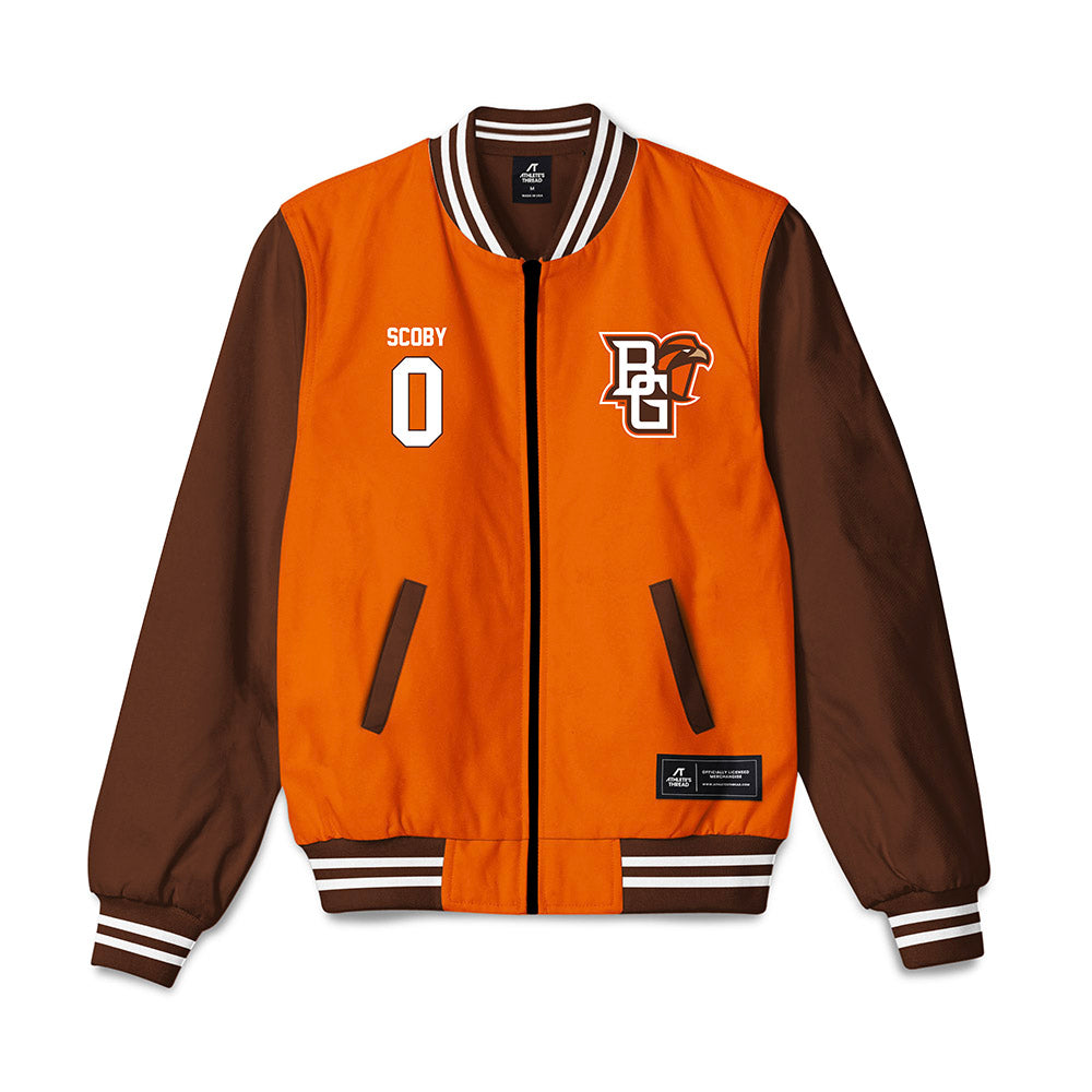 BGSU - NCAA Football : Jeremiah Scoby - Bomber Jacket-0