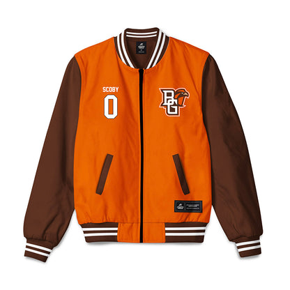 BGSU - NCAA Football : Jeremiah Scoby - Bomber Jacket-0