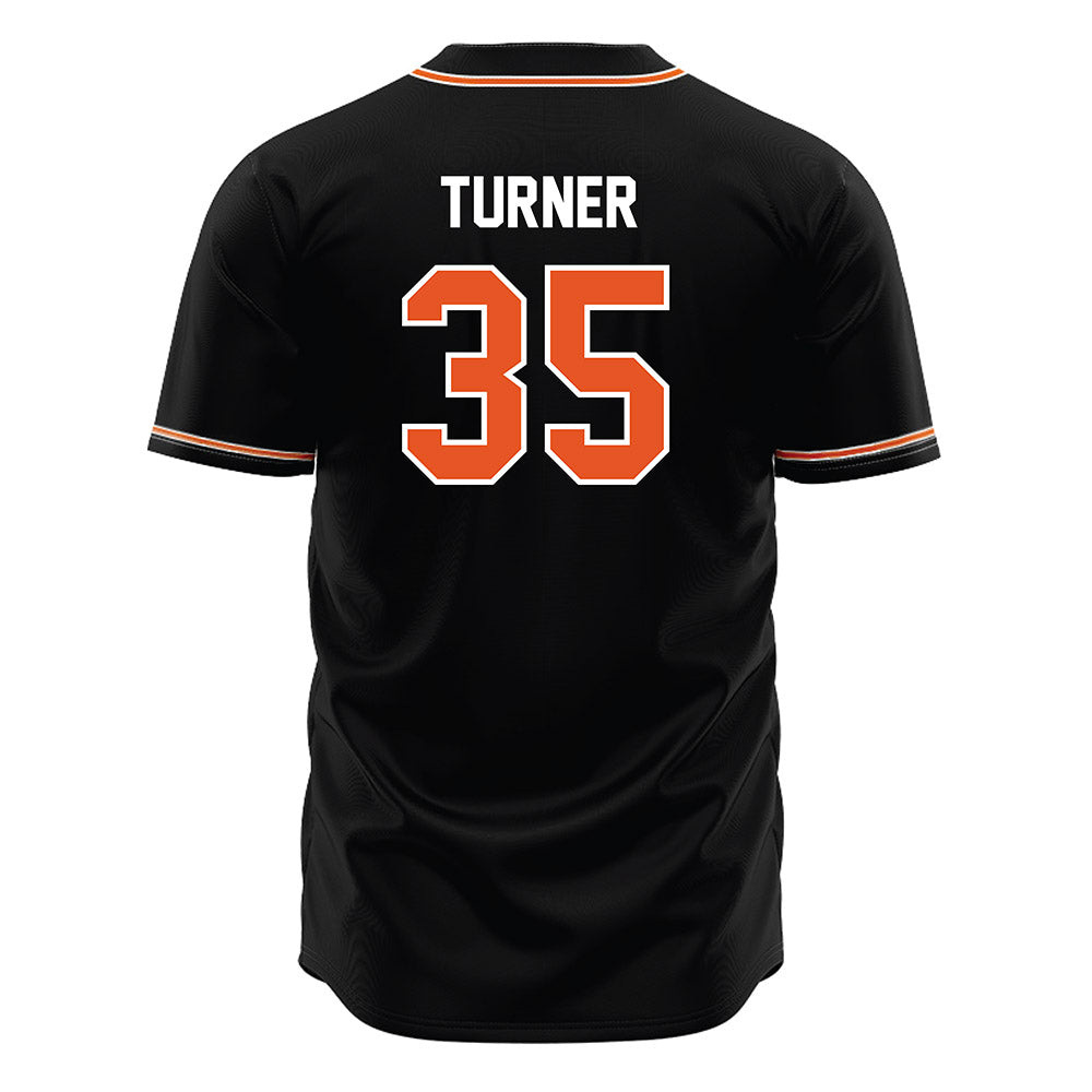 BGSU - NCAA Baseball : Joey Turner - Black Jersey-1