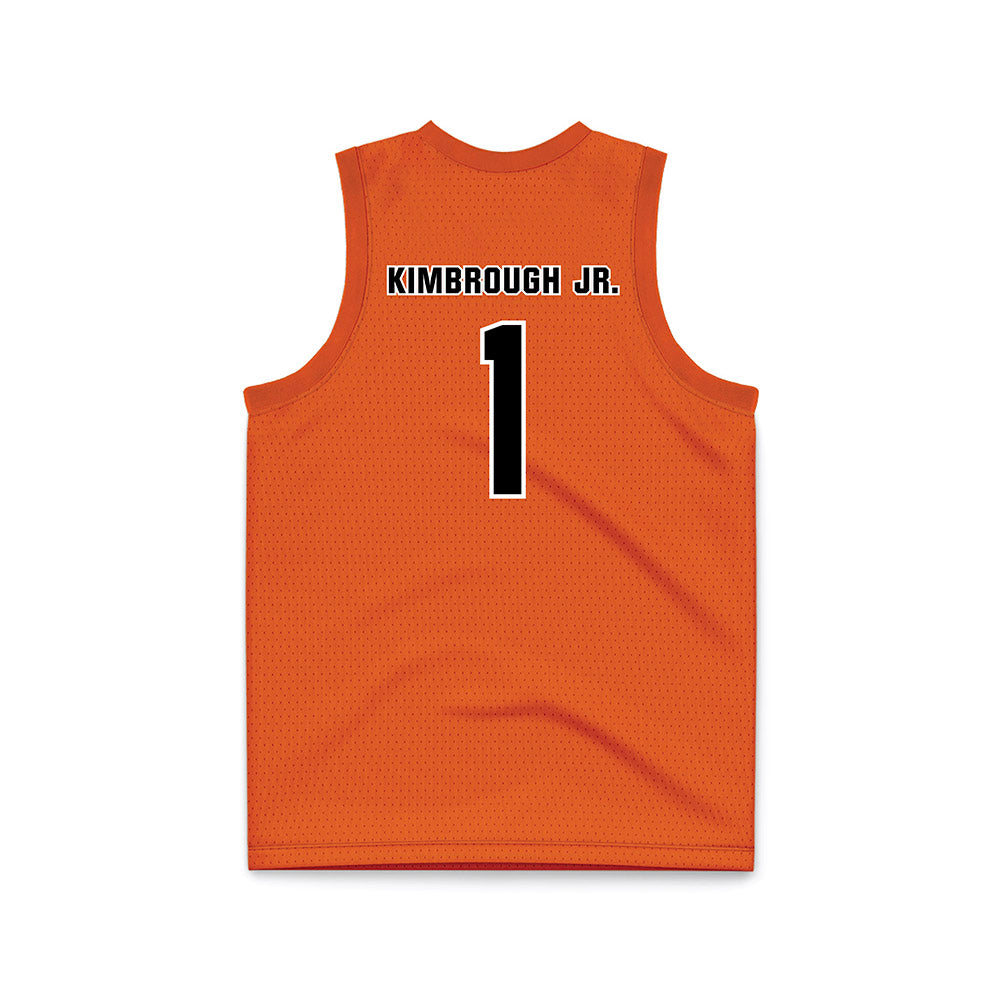 BGSU - NCAA Men's Basketball : Jason Kimbrough Jr. - Orange Basketball Jersey-1