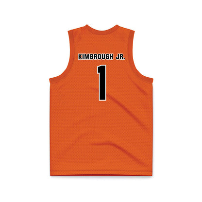 BGSU - NCAA Men's Basketball : Jason Kimbrough Jr. - Orange Basketball Jersey-1