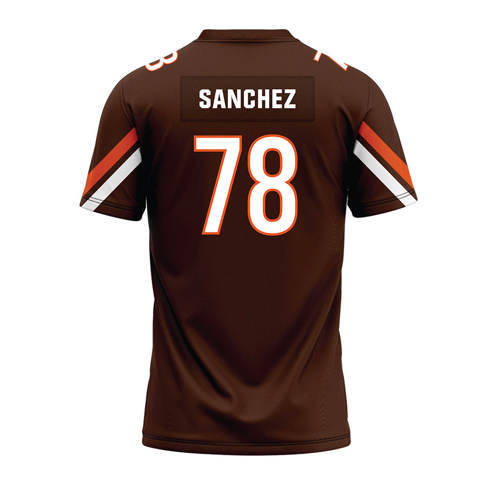 BGSU - NCAA Football : Alexis Sanchez - Premium Football Jersey-1