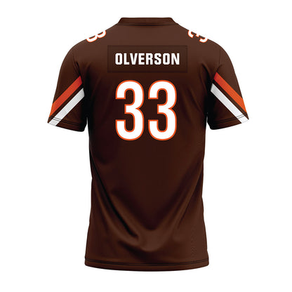BGSU - NCAA Football : Jaimion Olverson - Premium Football Jersey-1