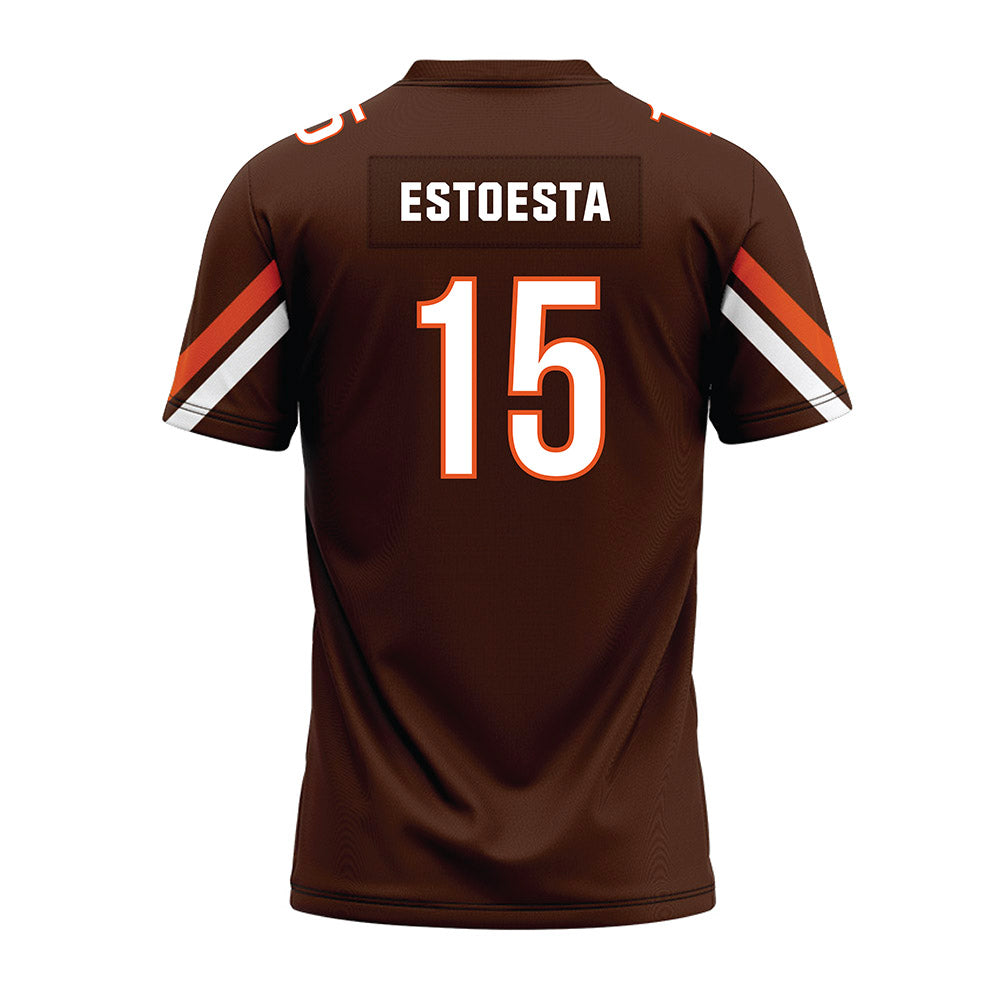BGSU - NCAA Football : Preston Estoesta - Premium Football Jersey-1