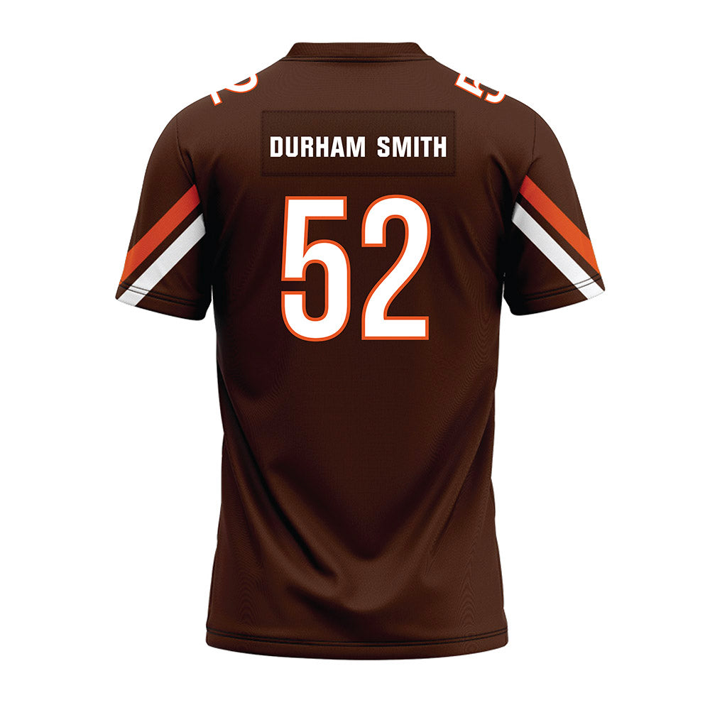 BGSU - NCAA Football : Elijah Durham Smith - Premium Football Jersey-1