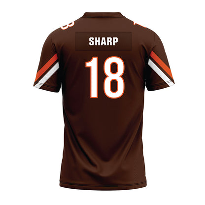 BGSU - NCAA Football : Winn Sharp - Premium Football Jersey-1