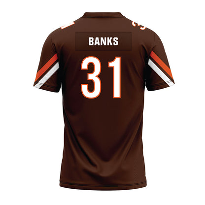 BGSU - NCAA Football : D'kyah Banks - Premium Football Jersey-1