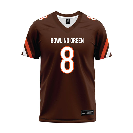 BGSU - NCAA Football : Eli Jacon-Duffy - Premium Football Jersey-0