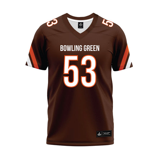 BGSU - NCAA Football : Masyn zahursky - Premium Football Jersey-0