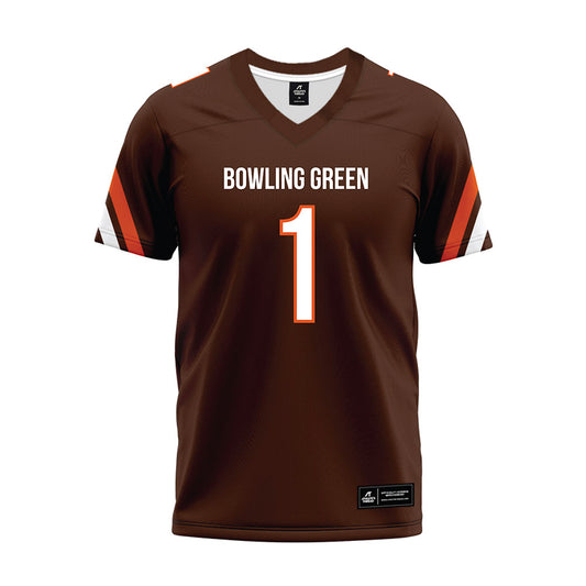 BGSU - NCAA Football : Drey Braxton - Premium Football Jersey-0