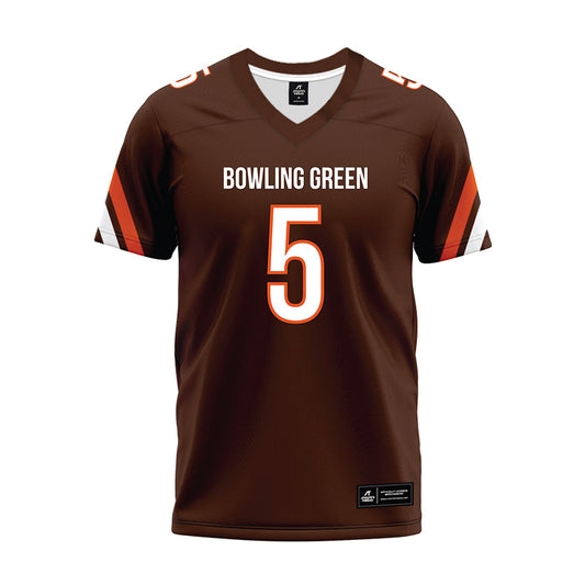 BGSU - NCAA Football : Brennan Ridley - Premium Football Jersey-0