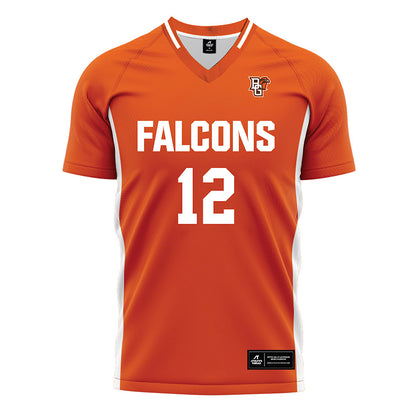 BGSU - NCAA Women's Soccer : Gabby Lamparty - Orange Soccer Jersey-0