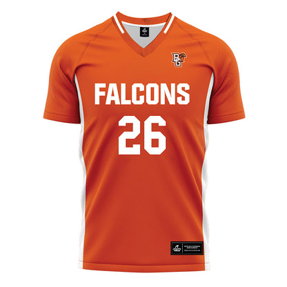 BGSU - NCAA Women's Soccer : Olivia Schneider - Orange Soccer Jersey-0