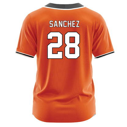 BGSU - NCAA Softball : Kadyn Sanchez - Orange Jersey-1