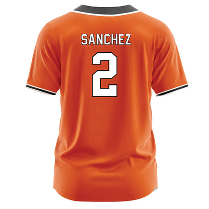 BGSU - NCAA Softball : Kadyn Sanchez - Orange Jersey-1