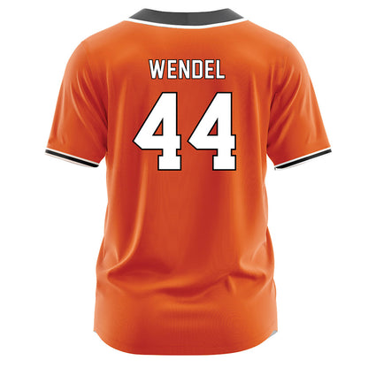BGSU - NCAA Softball : Madison Wendel - Orange Jersey-1