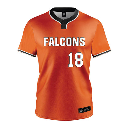 BGSU - NCAA Softball : Brooklyn Kemp - Orange Jersey-0