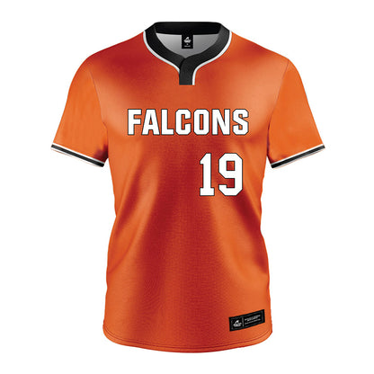 BGSU - NCAA Softball : Kendall Mathews - Orange Jersey-0