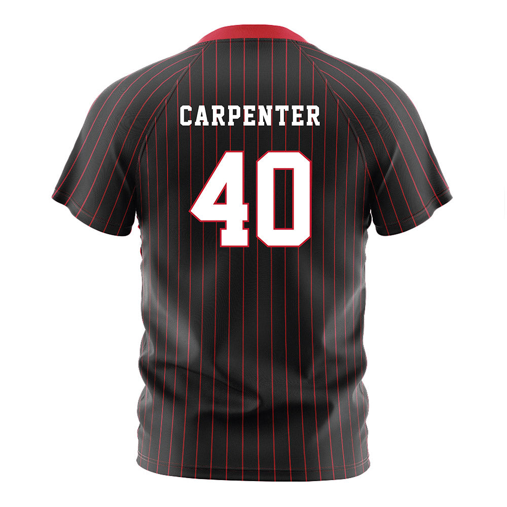 Seattle - NCAA Women's Soccer : Anica Carpenter - Black Red Stripe Soccer Jersey