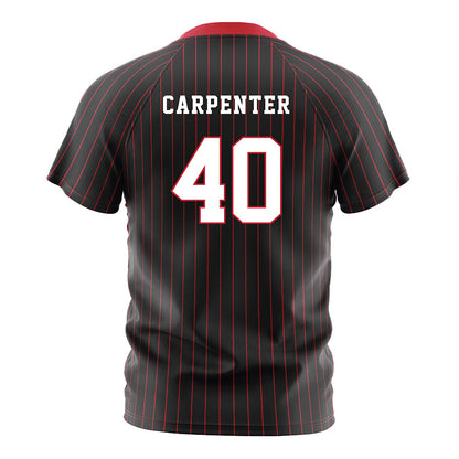 Seattle - NCAA Women's Soccer : Anica Carpenter - Black Red Stripe Soccer Jersey