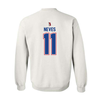 Tulsa - NCAA Men's Soccer : Joao Neves - Replica Shersey Crewneck Sweatshirt-1