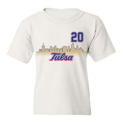 Tulsa - NCAA Men's Soccer : Nick Nkansa-Dwamena - Replica Shersey Youth T-Shirt-0