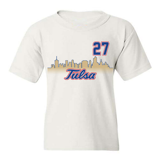 Tulsa - NCAA Men's Soccer : Ian McIntosh - Replica Shersey Youth T-Shirt-0