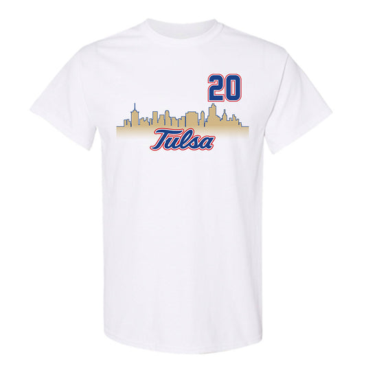 Tulsa - NCAA Men's Soccer : Nick Nkansa-Dwamena - Replica Shersey T-Shirt-0