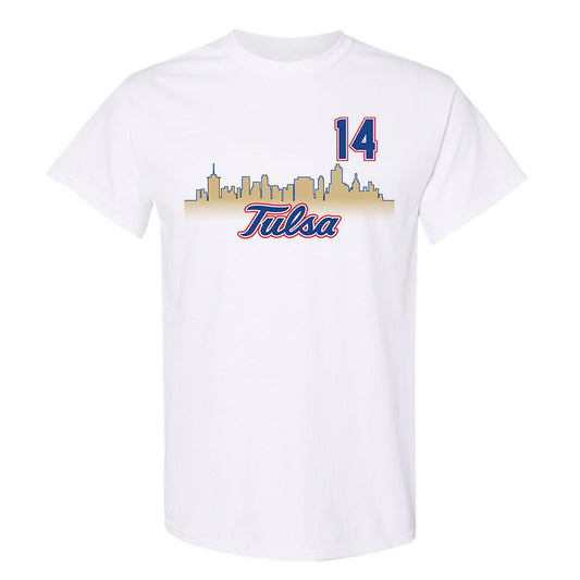 Tulsa - NCAA Men's Soccer : Jareth Mejia - Replica Shersey T-Shirt-0