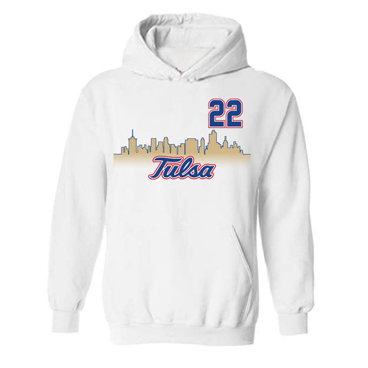 Tulsa - NCAA Men's Soccer : Danny Stevens - Replica Shersey Hooded Sweatshirt-0