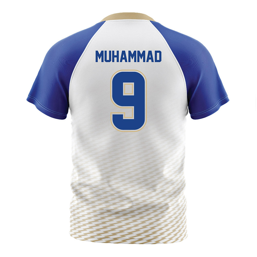 Tulsa - NCAA Women's Soccer : makayla muhammad - White Soccer Jersey-1