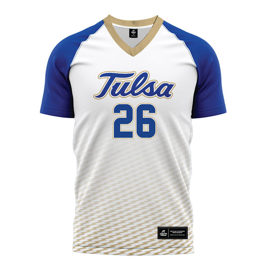 Tulsa - NCAA Women's Soccer : Adi Pemberton - White Soccer Jersey-0
