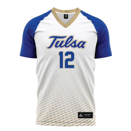 Tulsa - NCAA Women's Soccer : blaine schutte - White Soccer Jersey