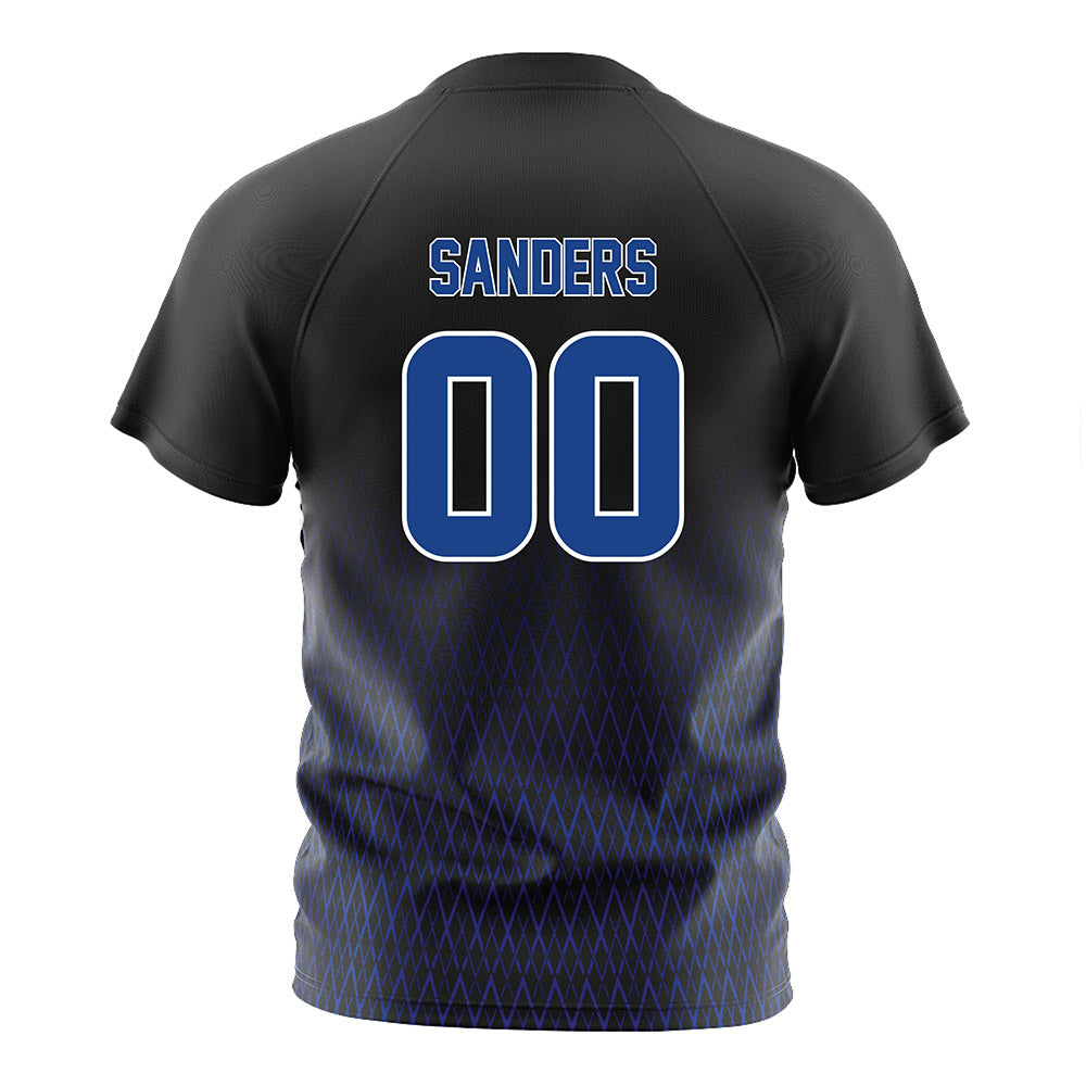 Tulsa - NCAA Women's Soccer : Tatum Sanders - Black Soccer Jersey-1