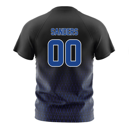 Tulsa - NCAA Women's Soccer : Tatum Sanders - Black Soccer Jersey-1