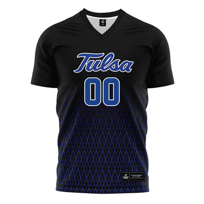 Tulsa - NCAA Women's Soccer : Tatum Sanders - Black Soccer Jersey-0