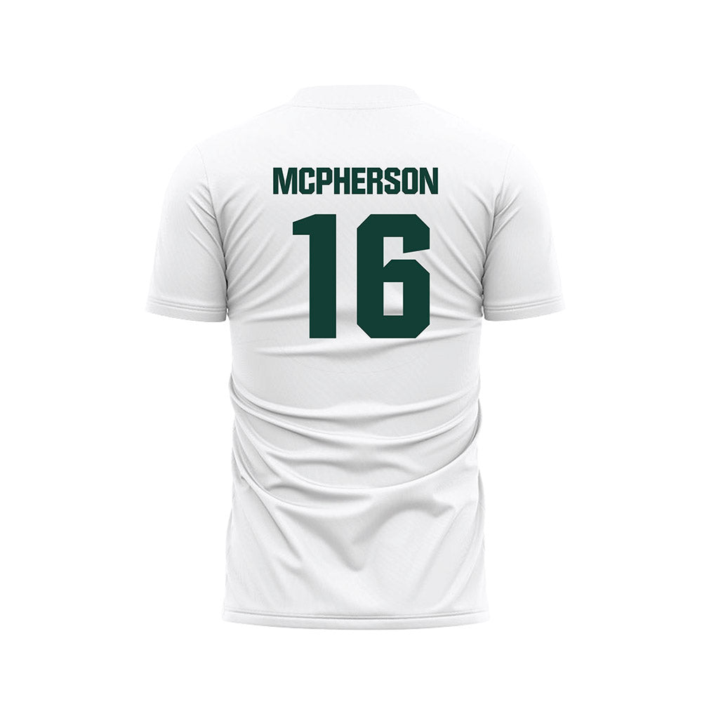 Michigan State - NCAA Women's Soccer : Kaleigh Mcpherson - White Soccer Jersey-1
