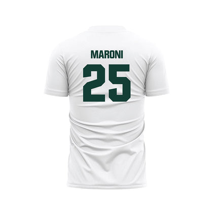 Michigan State - NCAA Women's Soccer : Samantha Maroni - White Soccer Jersey-1