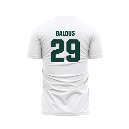 Michigan State - NCAA Women's Soccer : Addison Baldus - White Soccer Jersey-1