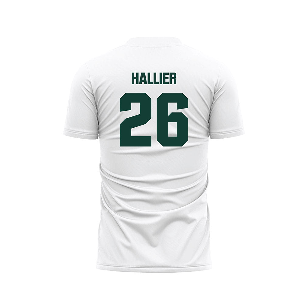 Michigan State - NCAA Women's Soccer : Mimi Hallier - White Soccer Jersey-1