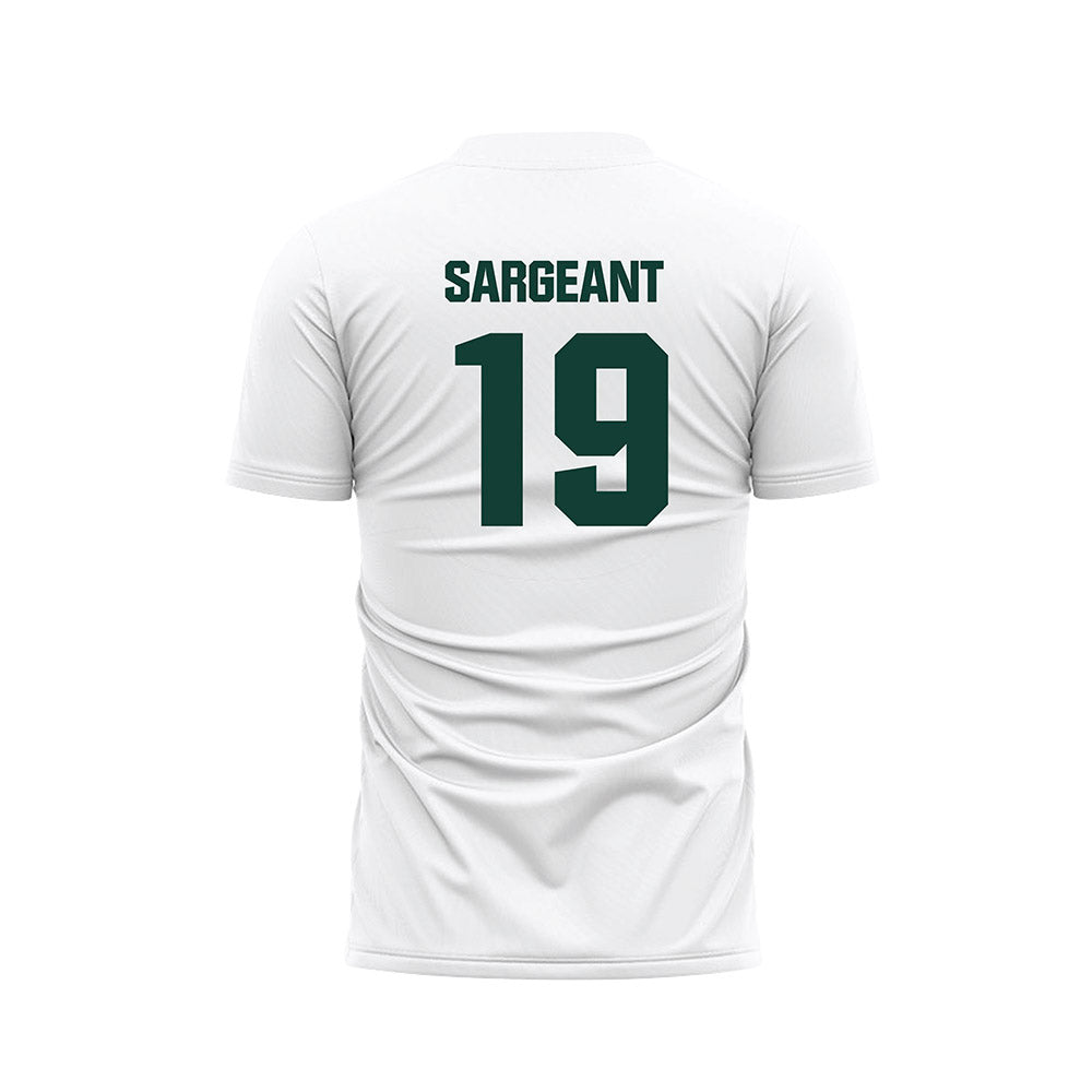 Michigan State - NCAA Women's Soccer : Emerson Sargeant - White Soccer Jersey-1