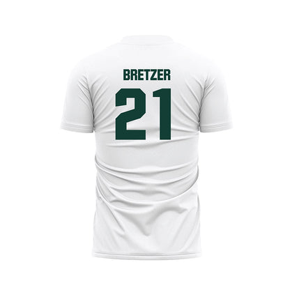 Michigan State - NCAA Women's Soccer : Eden Bretzer - White Soccer Jersey-1