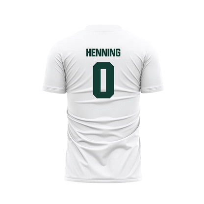 Michigan State - NCAA Women's Soccer : Noelle Henning - White Soccer Jersey-1