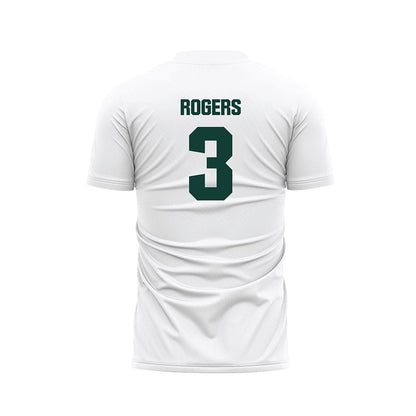 Michigan State - NCAA Women's Soccer : Mekenzie Rogers - White Soccer Jersey-1