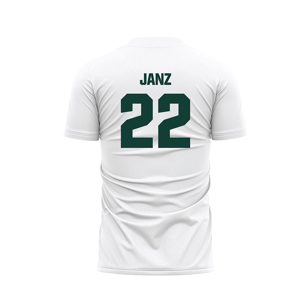 Michigan State - NCAA Women's Soccer : Ella Janz - White Soccer Jersey