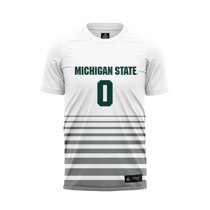 Michigan State - NCAA Women's Soccer : Noelle Henning - White Soccer Jersey-0