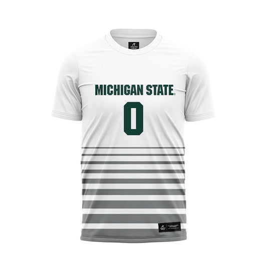Michigan State - NCAA Women's Soccer : Noelle Henning - White Soccer Jersey-0